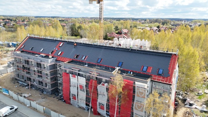 Postępy prac budowlanych dla budynku B4.2 - kwiecień 2026