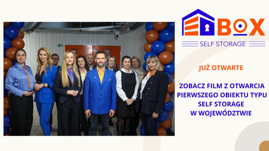 Oficjalne otwarcie BOX Self Storage w Olsztynie