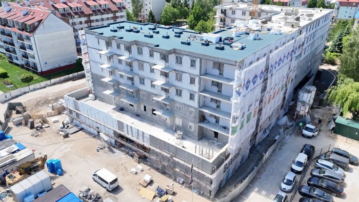 Aktualne zdjęcia z budowy osiedla Synergia